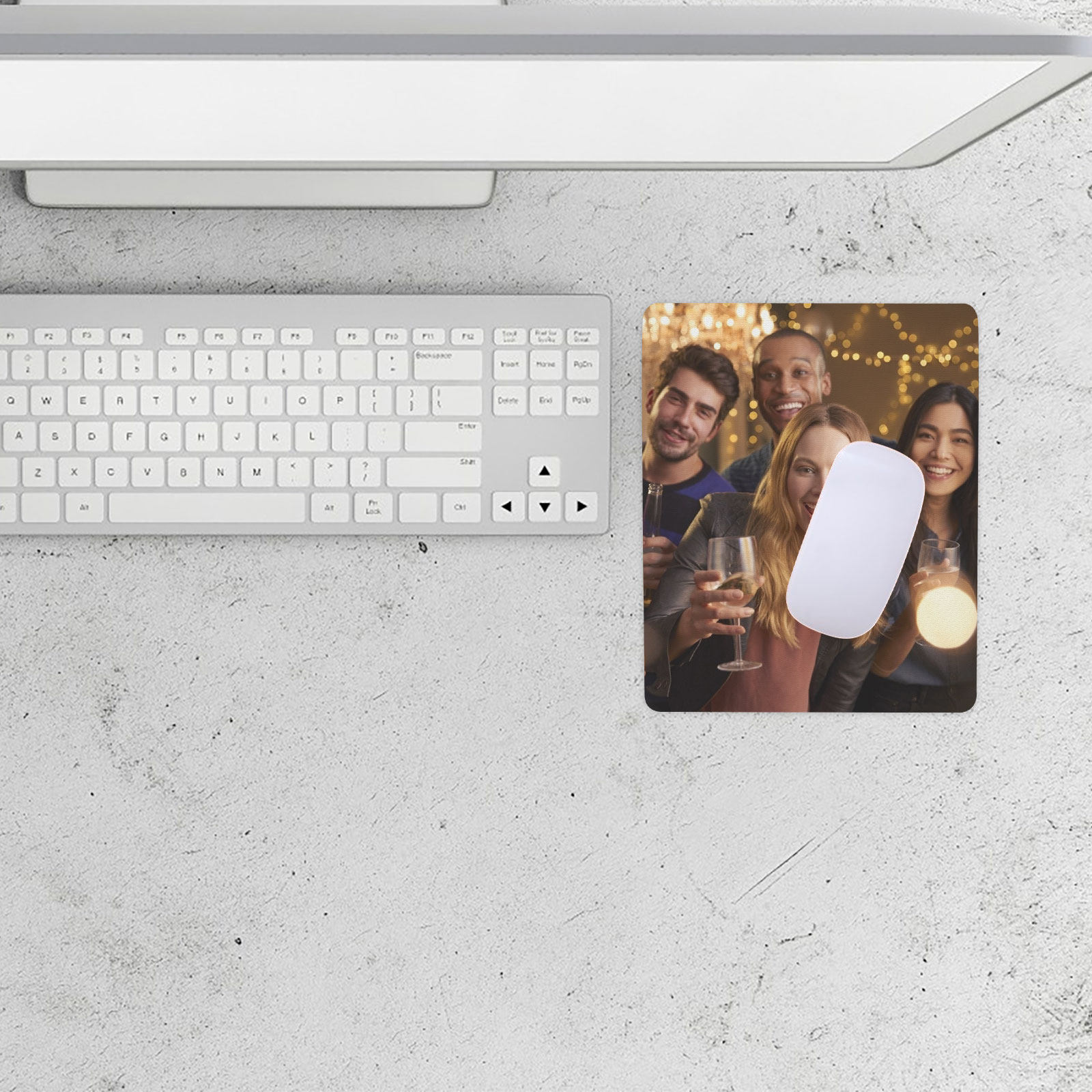Mouse Pad Blank Sublimation - Lot de 5 grands tapis de