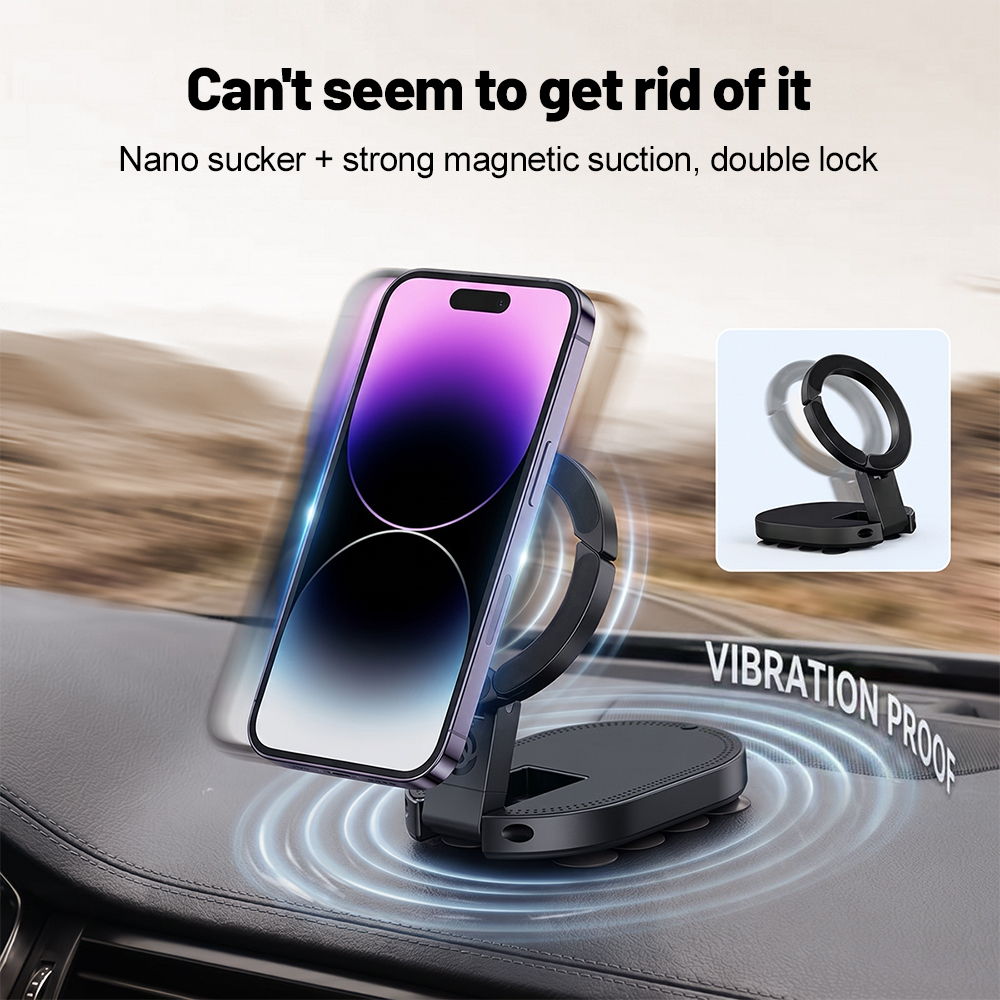 Metal Photo Panel - 360 ° Support de téléphone magnétique