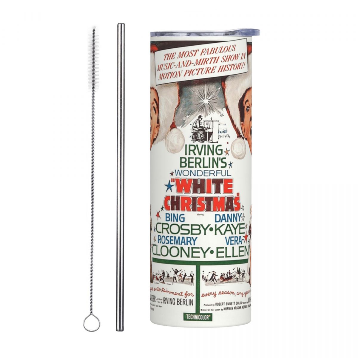 White Christmas - Bing Crosby, - Tumbler 20Oz White avis et prix