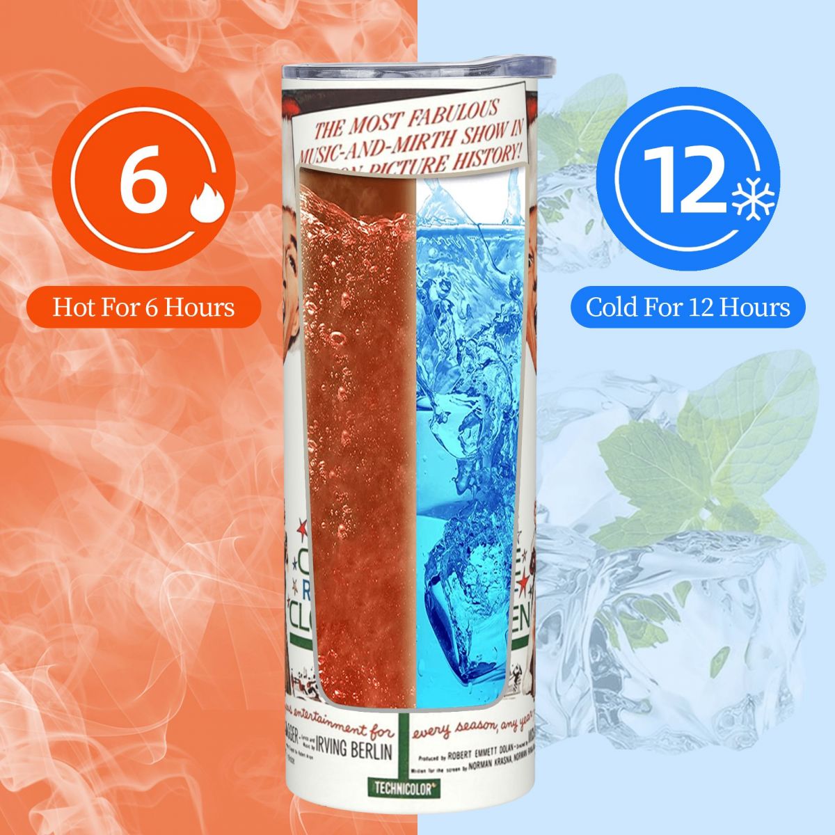 White Christmas - Bing Crosby, - Tumbler 20Oz White avis et prix