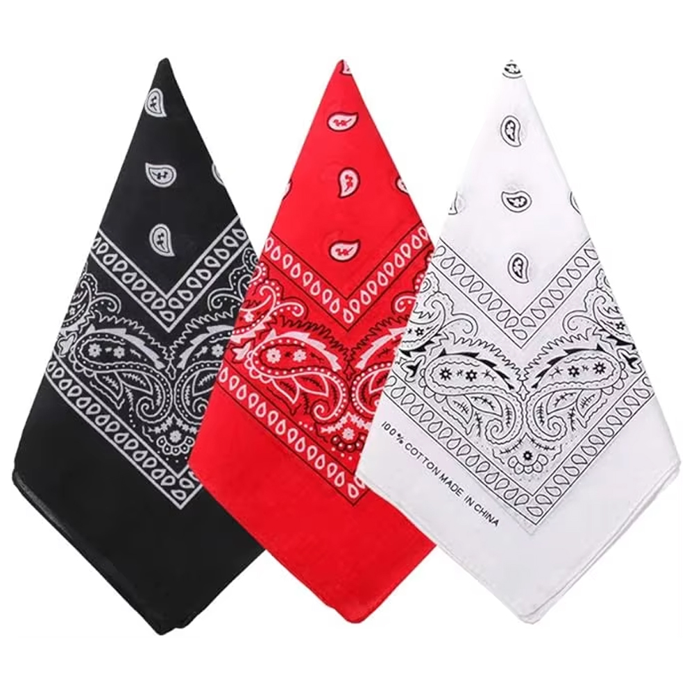 Foulard bandana grand format,  - Bandana Blank White avis et prix