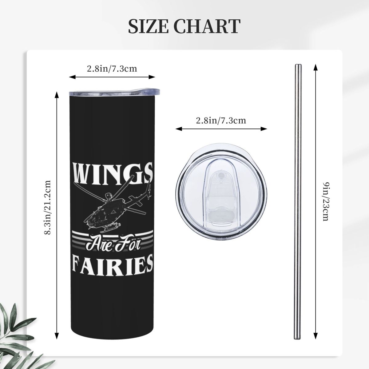 Les ailes sont pour les fées p - Tumbler 20Oz White avis et prix
