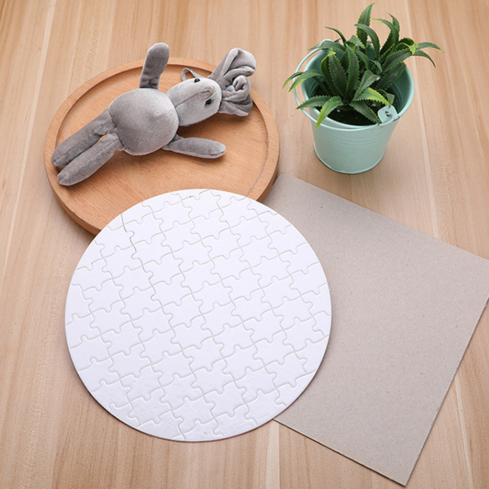 4 pièces de puzzles à sublimat - Puzzle Blank White avis et prix