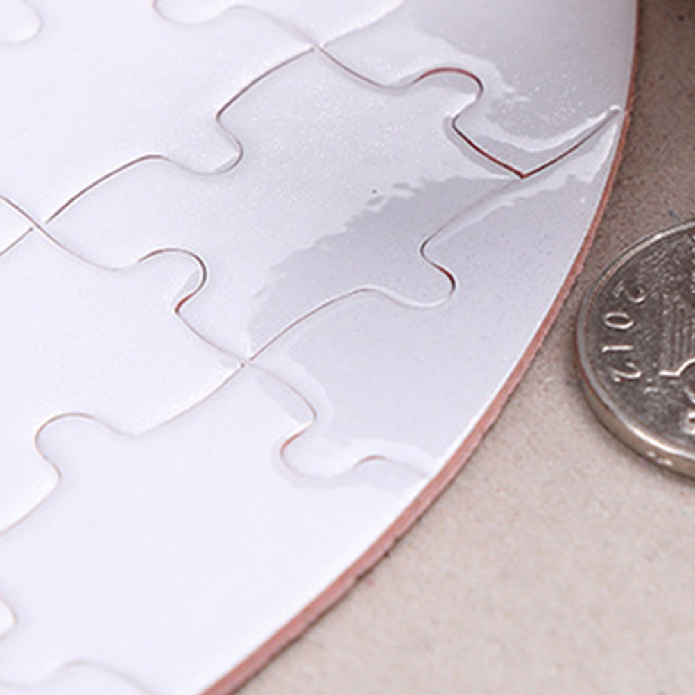 4 pièces de puzzles à sublimat - Puzzle Blank White avis et prix