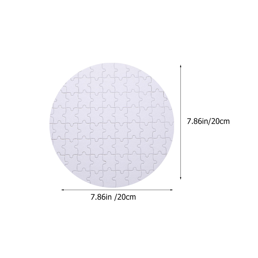 4 pièces de puzzles à sublimat - Puzzle Blank White avis et prix