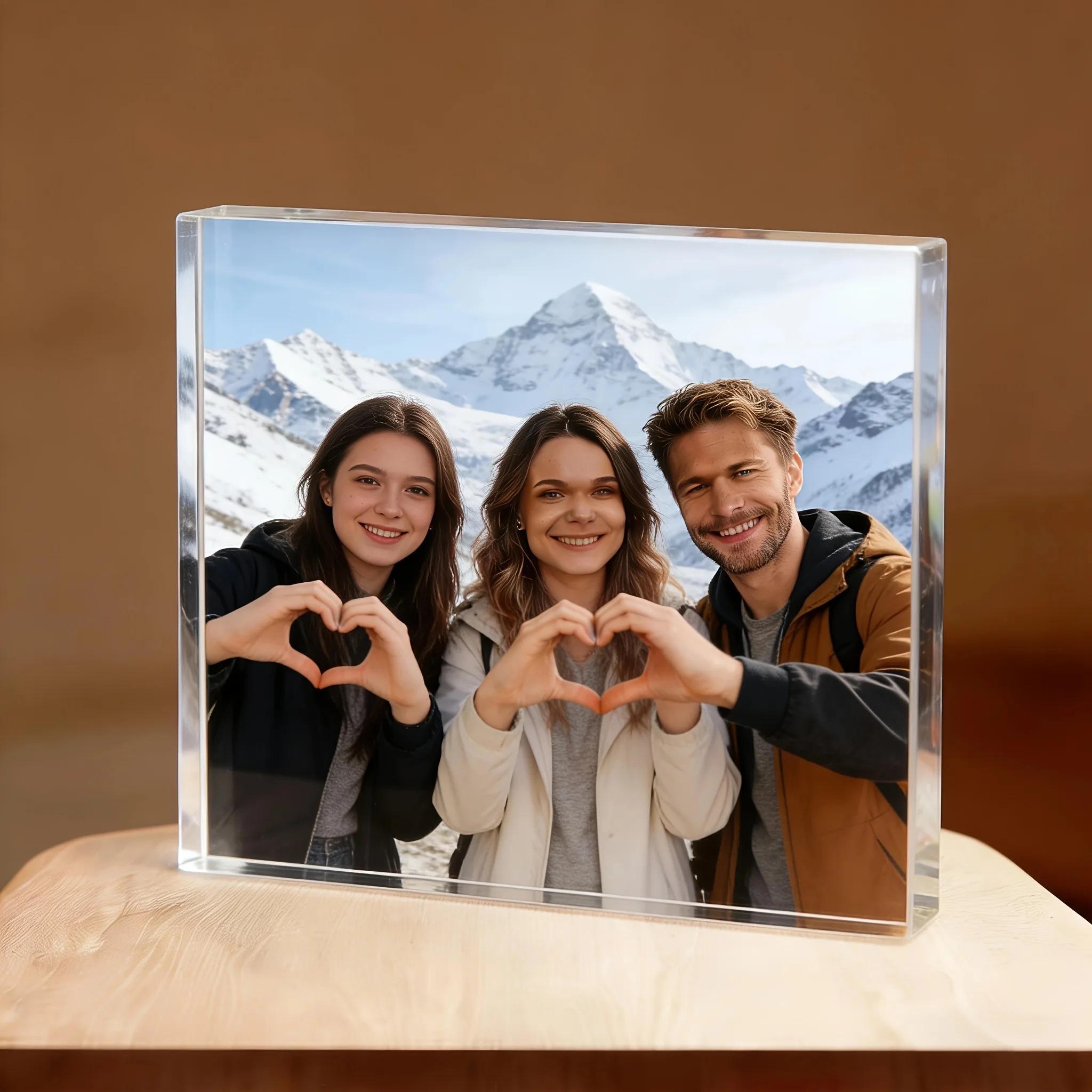 Décorations de bureau en acryl - Photo Acrylic Block avis et prix