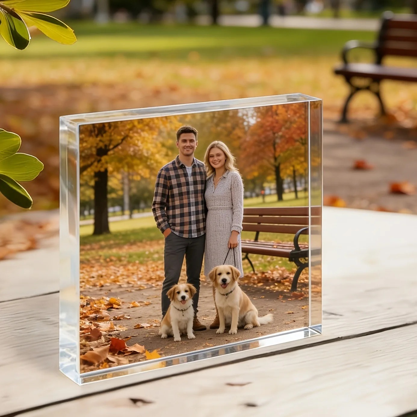 Décorations de bureau en acryl - Photo Acrylic Block avis et prix