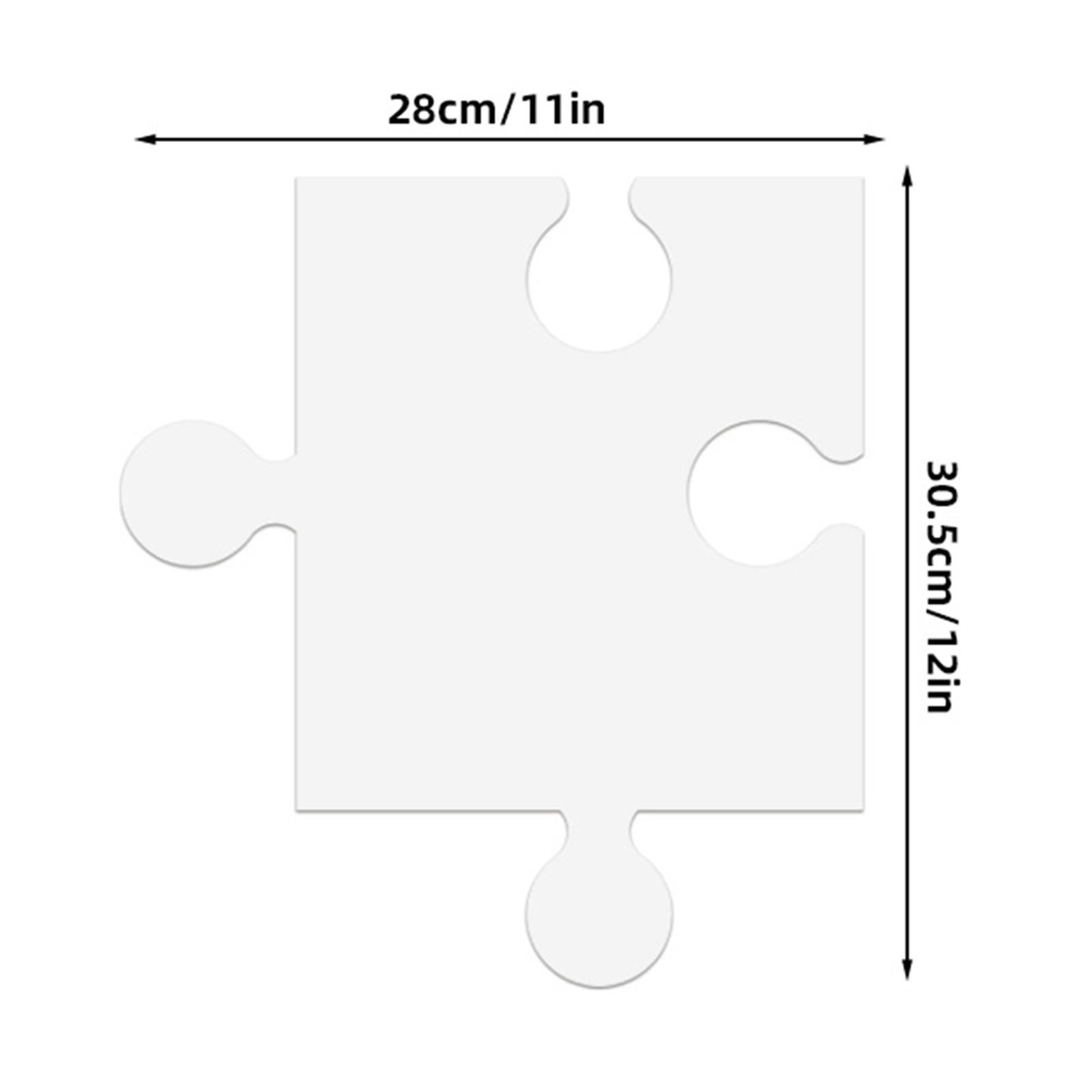 24 pièces de puzzles vierges e - Puzzle Blank White avis et prix