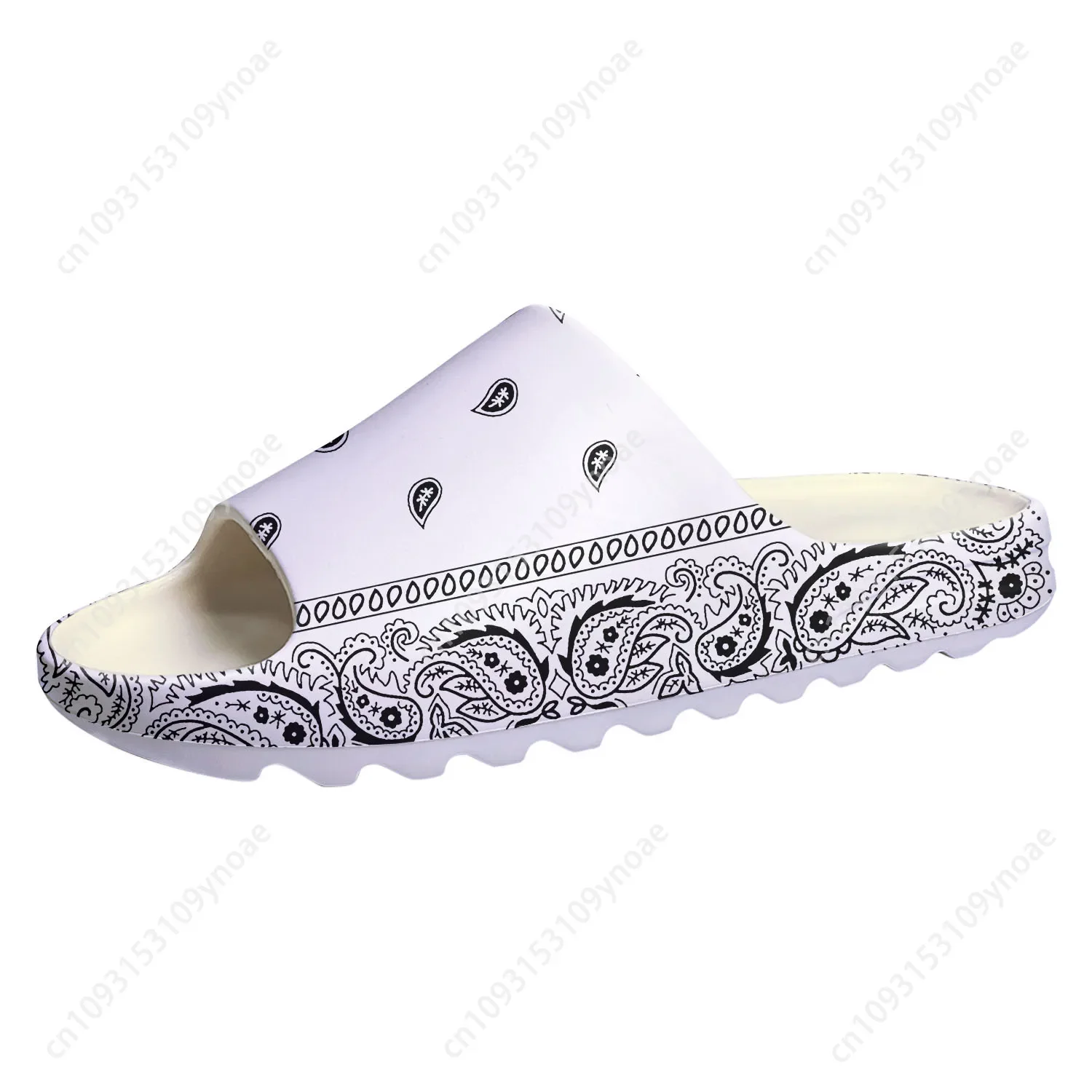 Bandana Paisley semelle souple - Bandana Blank White avis et prix