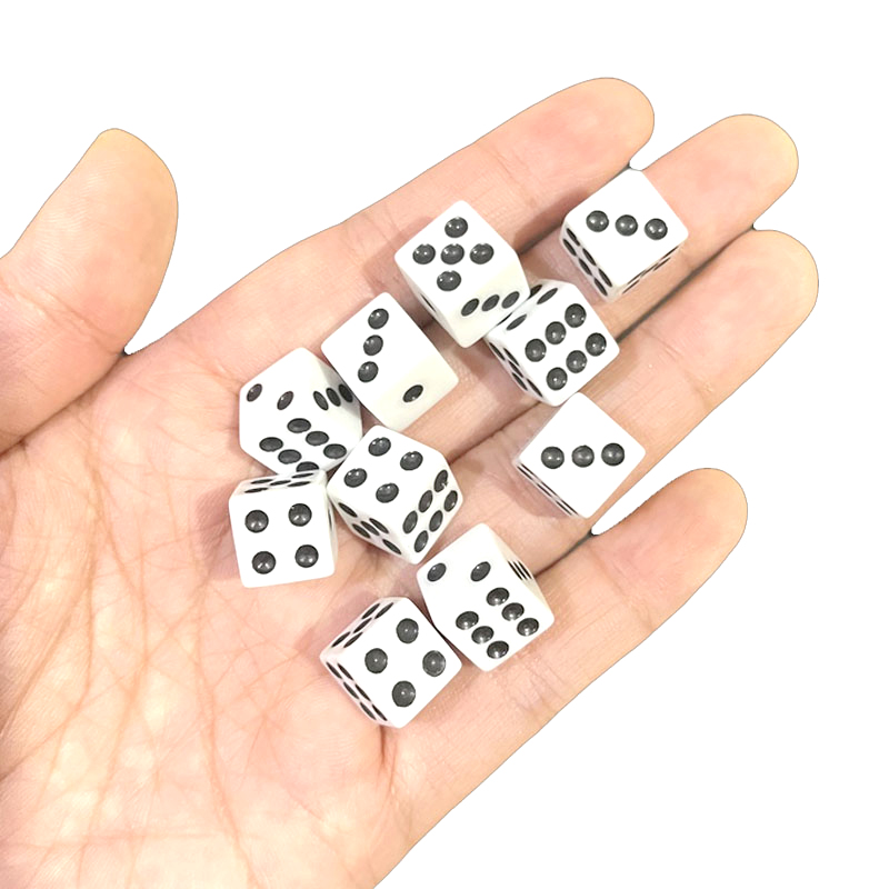 Dés à points 10mm, 1000 pièces - Puzzle Blank White avis et prix